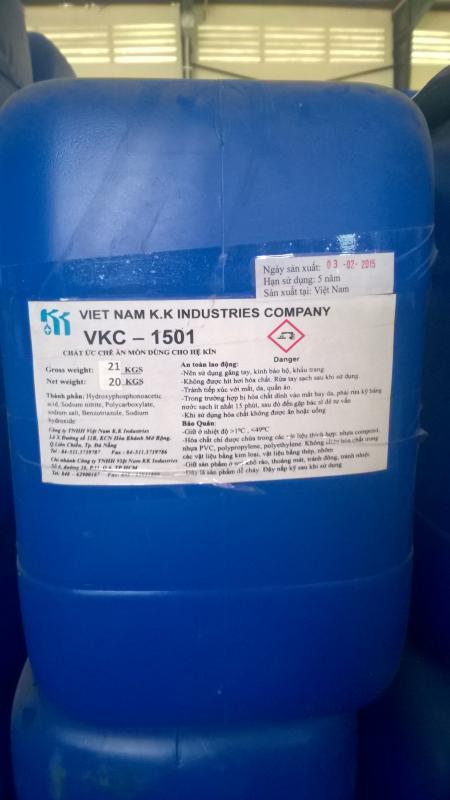 Cung cấp hóa chất chống cáu cặn ăn mòn VKC-1501