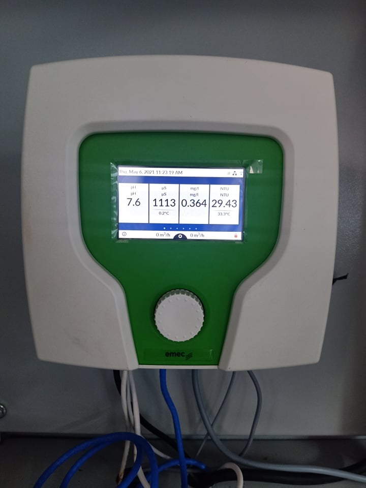 Thiết bị đo và kiểm soát pH, Chlorine, độ dẫn điện và độ đục trong nước