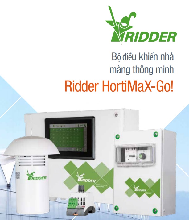 Bộ điều khiển nhà màng thông minh Ridder HortiMaX-Go!