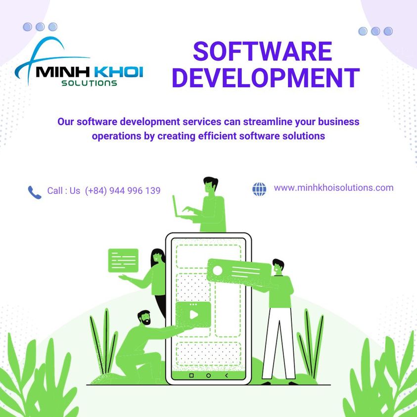 Dịch vụ thiết kế phần mềm theo yêu cầu/ Viết phần mềm theo nhu cầu