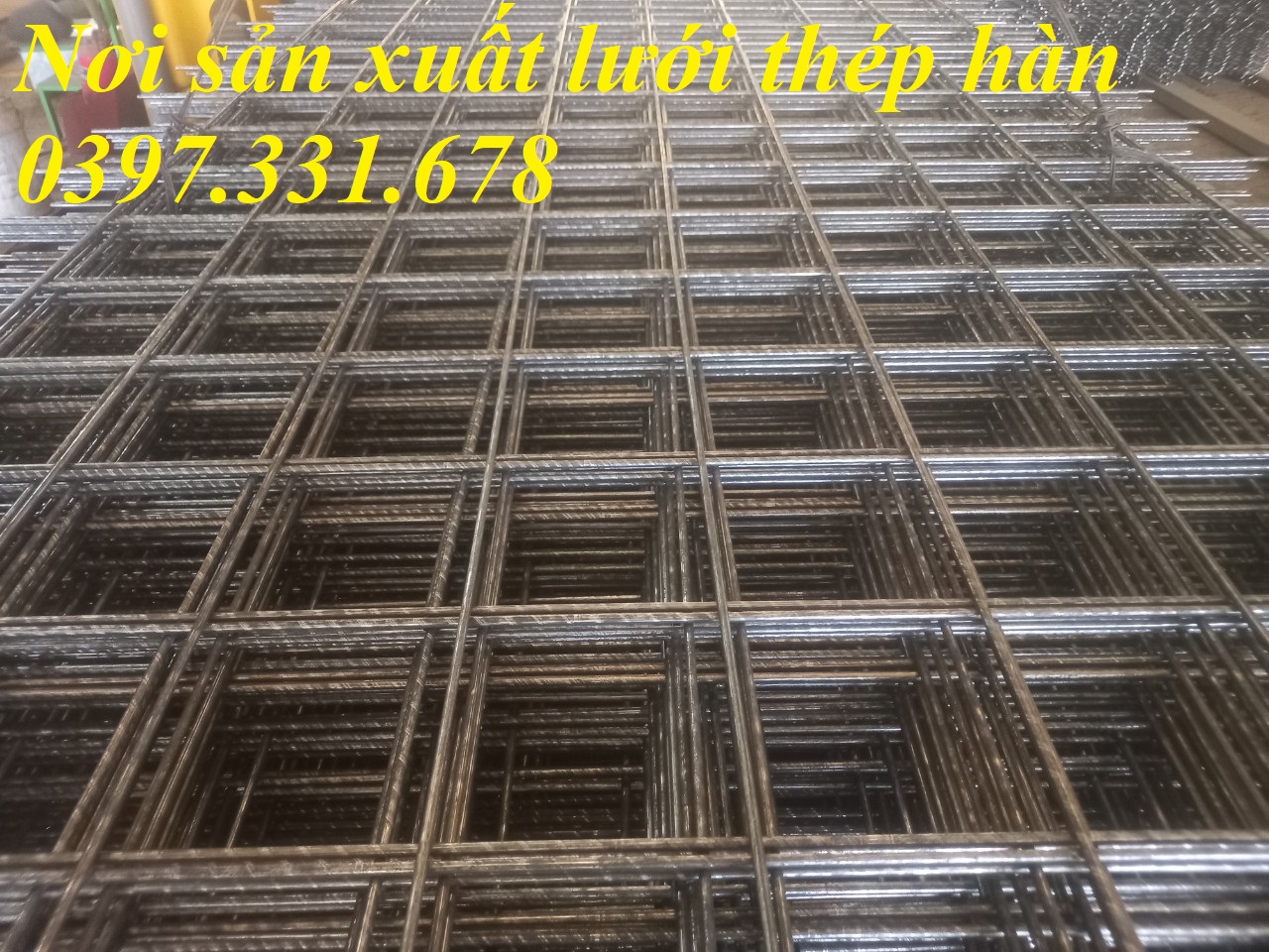 Lưới thép hàn, lưới thép hàn phi 12 A(50x50; 100x100;  150x150; 200x200...) làm theo yêu cầu