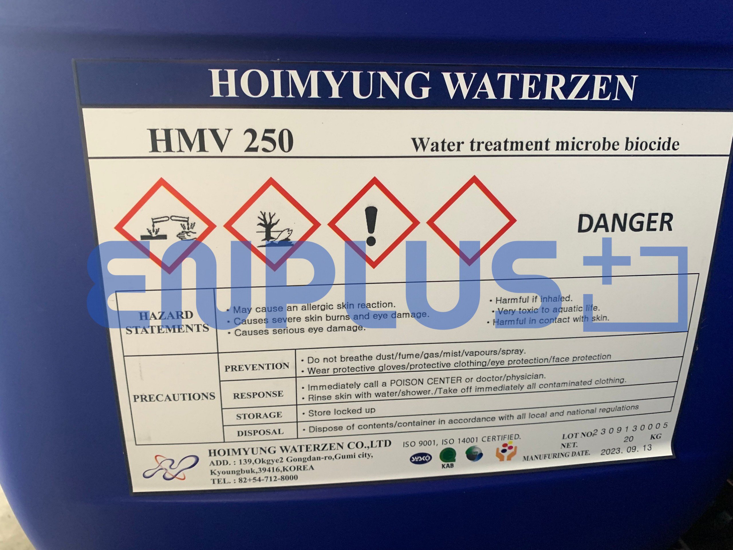Hóa chất diệt vi sinh không oxy hóa – HMV 250