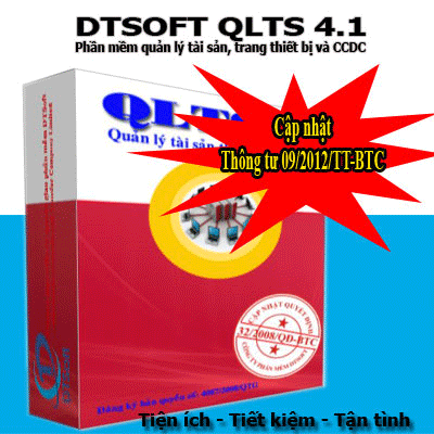 Phần mềm quản lý tài sản QLTS 4.1
