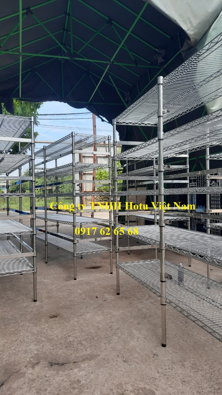 Kệ  kho hàng lưới inox