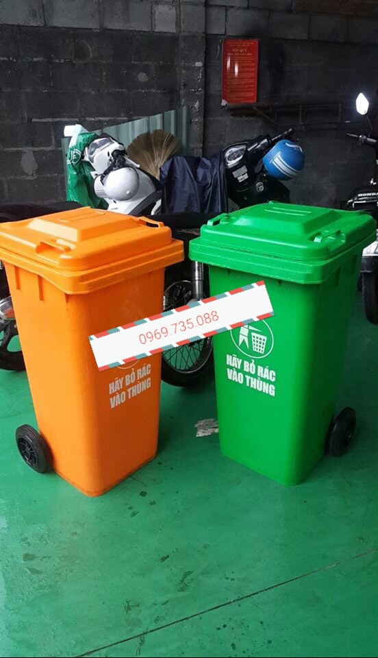 Thùng rác nhựa HDPE 240L-SG240