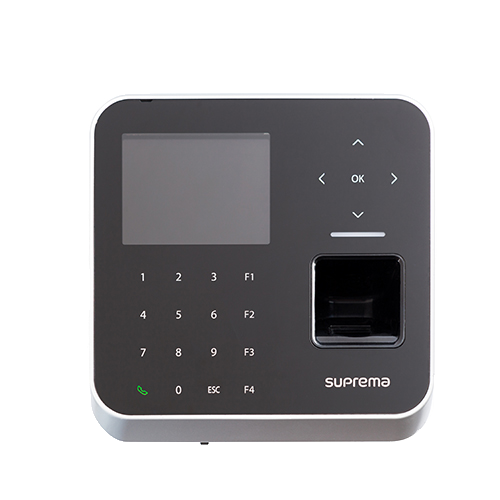 Máy chấm công vân tay, thẻ và mã PIN tích hợp bộ điều khiển Suprema BioStation 2