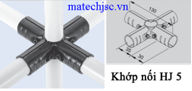 Khớp nối HJ5 dùng cho ống phi 27, 28