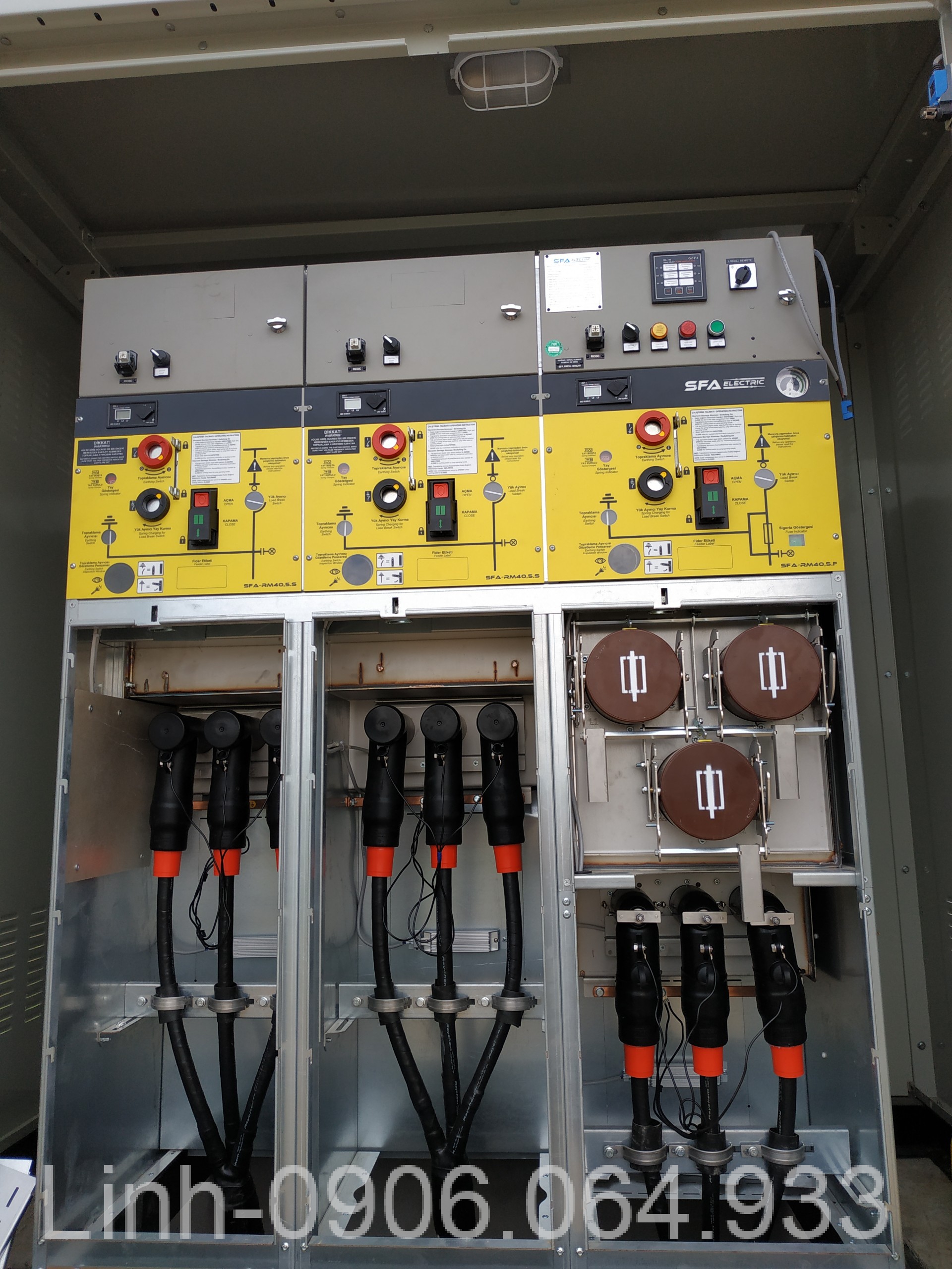 Tủ RMU compact SSFS 40.5kV hãng SFA/ Thổ Nhĩ Kỳ (CCCF )