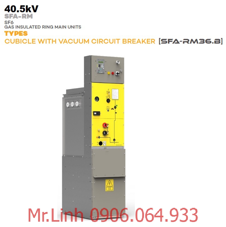 Tủ máy cắt 36kV 40,5kV