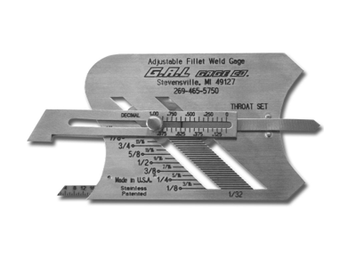Thước đo mối hàn G.A.L Gage và Gương soi kiểm tra Ullman các loại