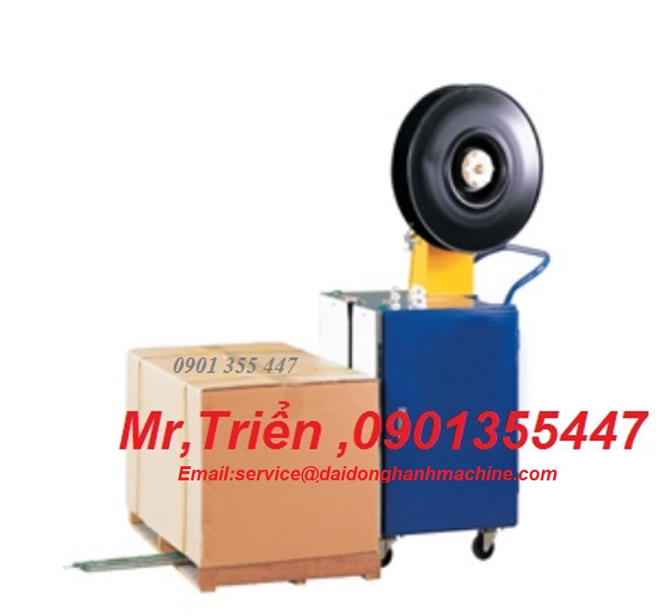 Máy đóng đai nhựa PP bán tự động hàn nhiệt Chali JN-740