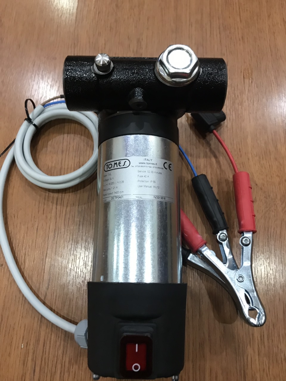 Máy bơm dầu TOMES DETP0813