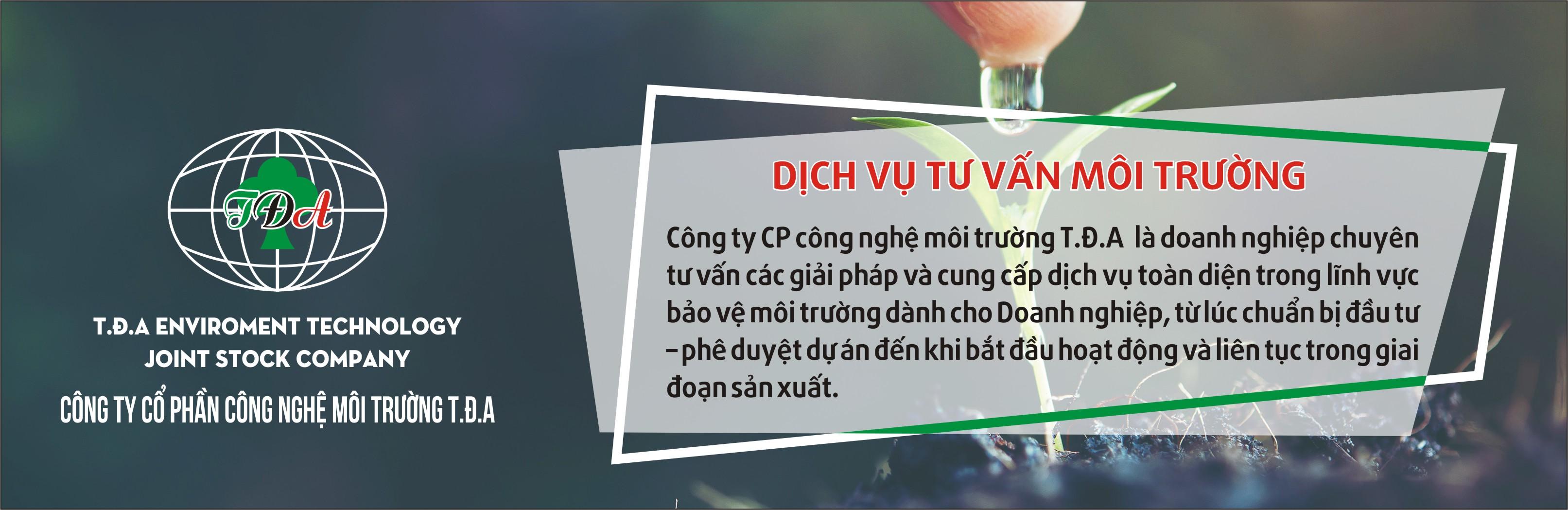 Dịch vụ tư vấn môi trường
