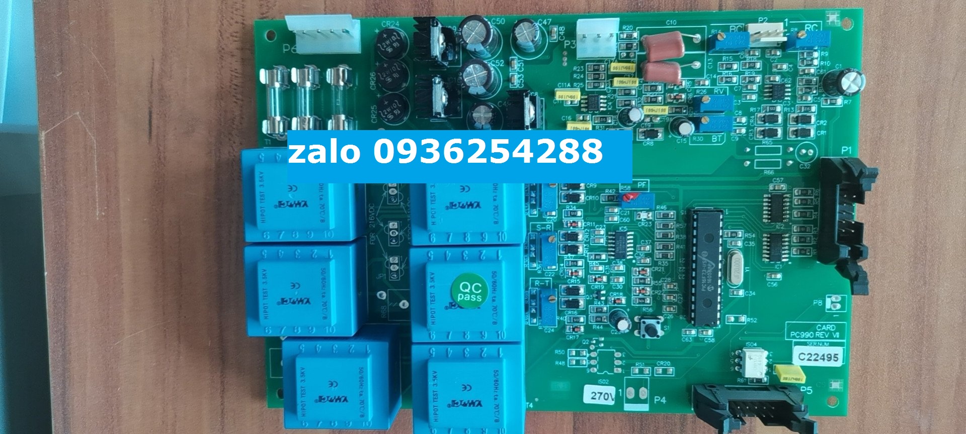 Mạch chỉnh lưu PC990 REV VI, PC991 REV IV