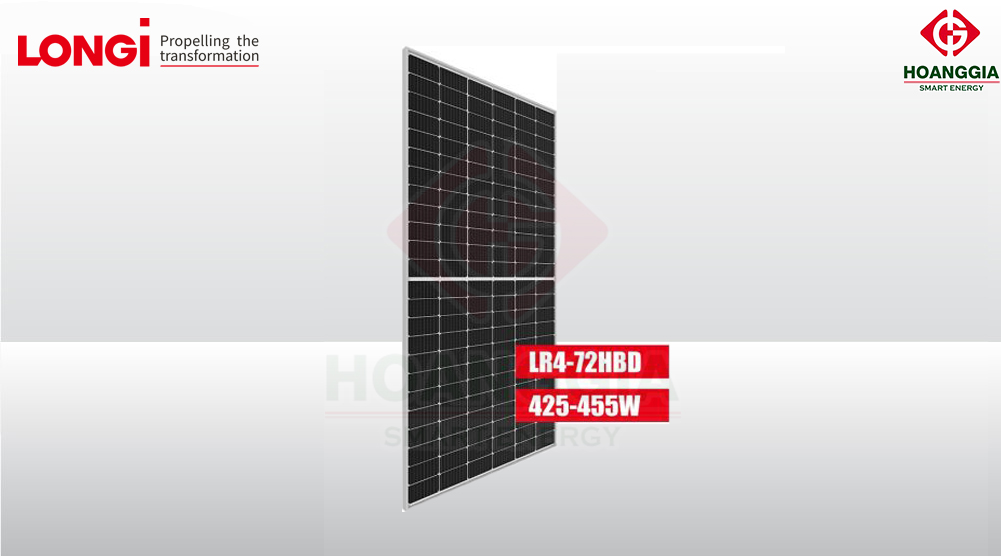 Tấm pin mặt trời LONGi 445w