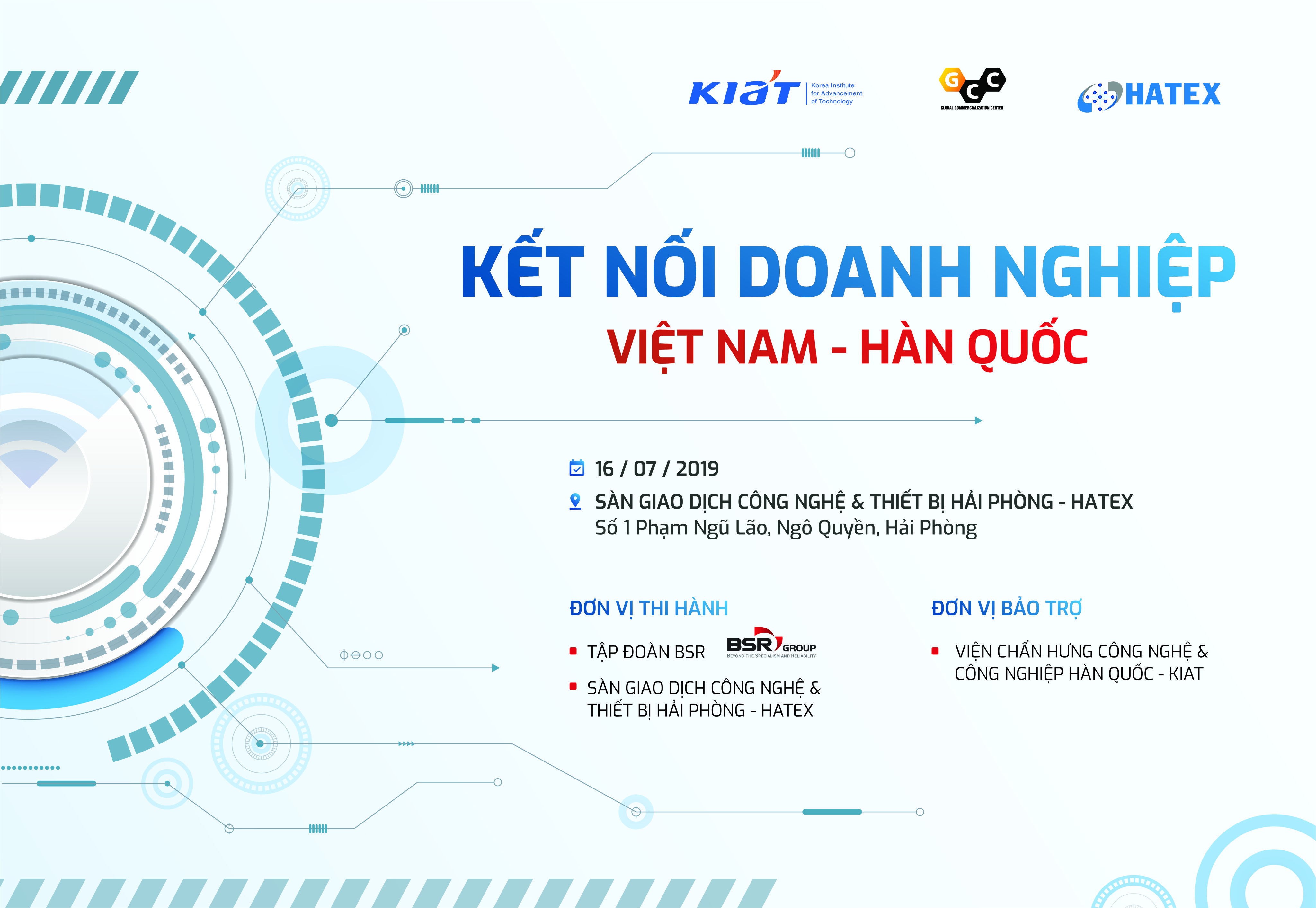 Hội thảo công nghệ: Kết nối doanh nghiệp Việt Nam- Hàn Quốc tại Hải Phòng