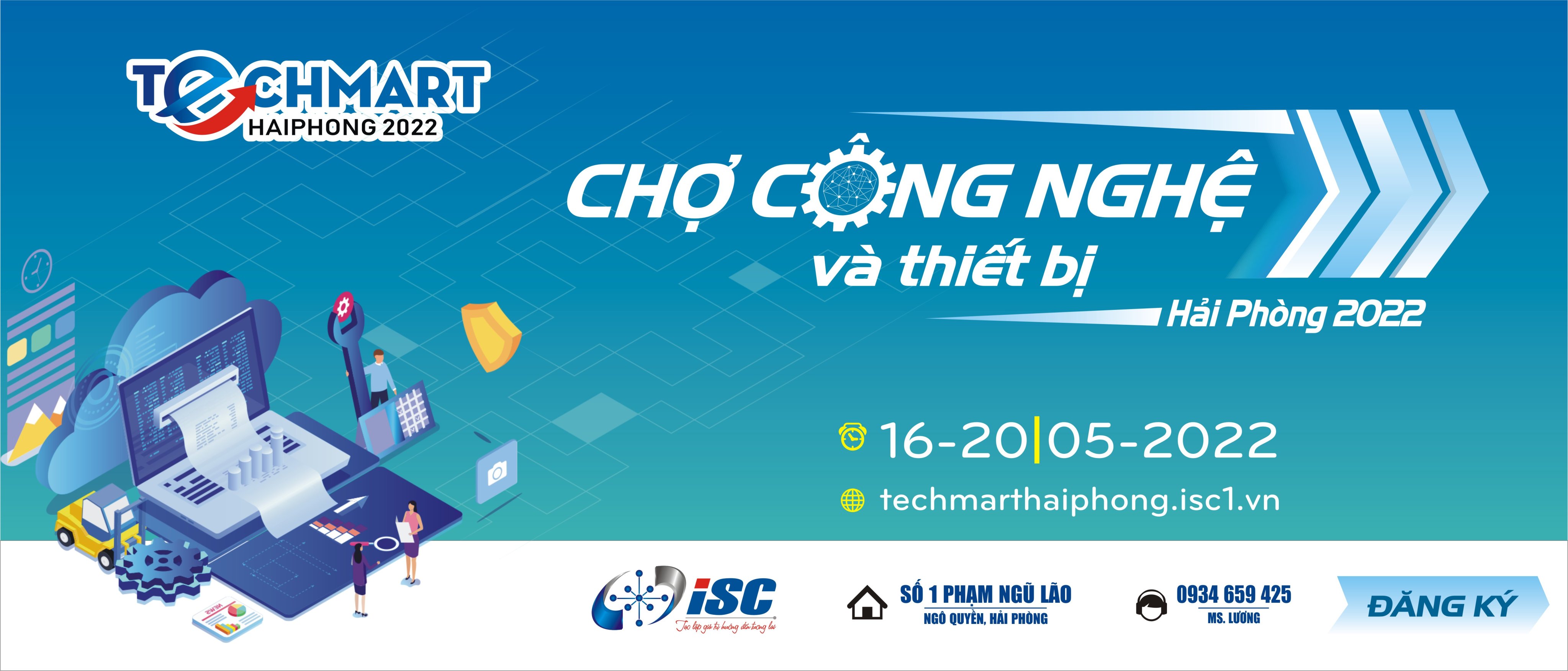 Chợ công nghệ và thiết bị Hải Phòng 2022 Techmarthaiphong