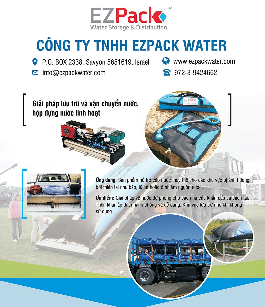 Công ty Ezpack Water_Israel