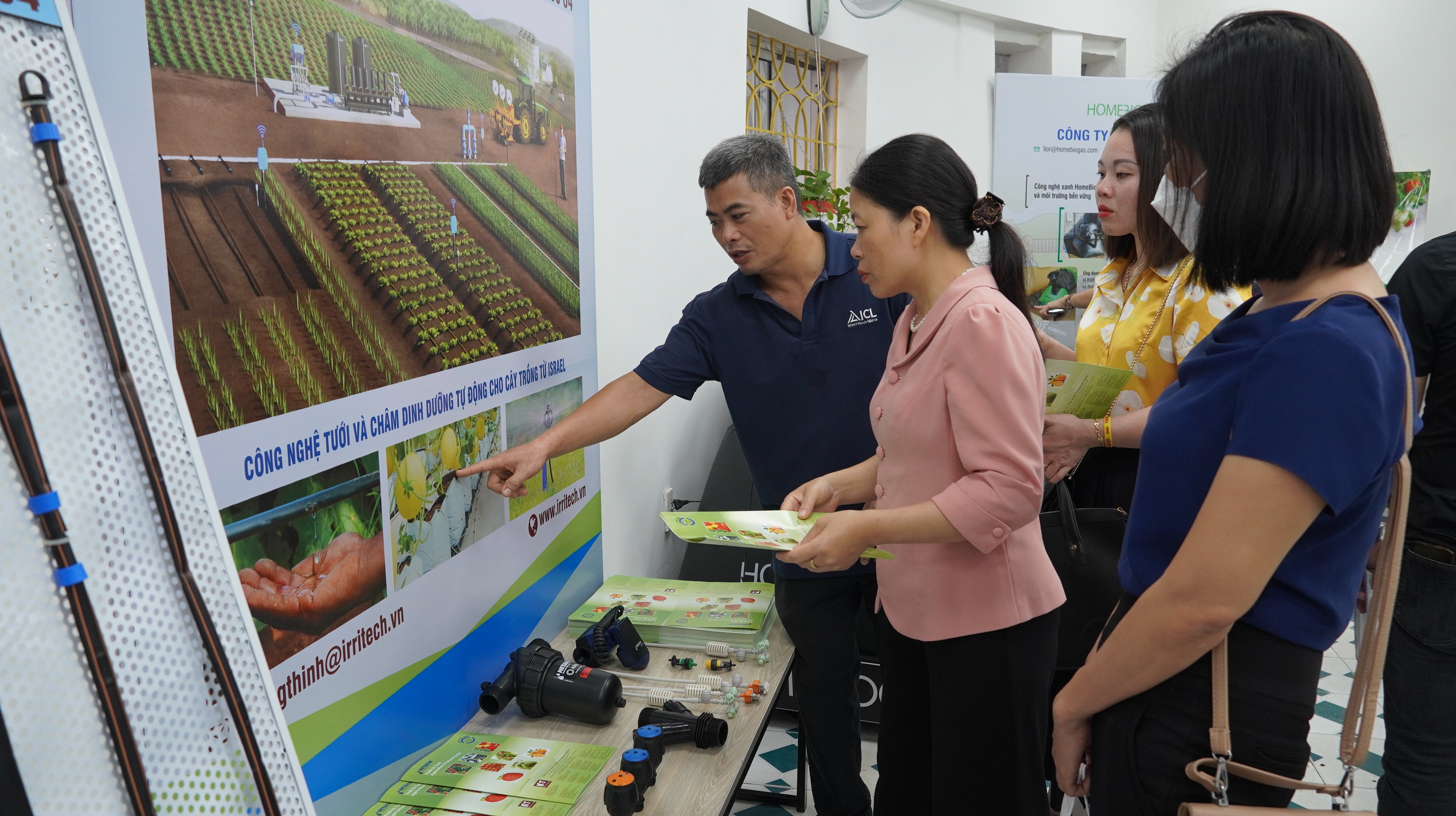 Khu trưng bày công nghệ nông nghiệp công nghệ cao Israel