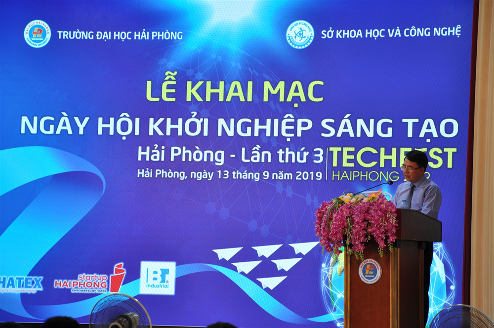 Khai mạc Ngày hội Khởi nghiệp sáng tạo Hải Phòng lần thứ 3 - Techfest Hai Phong 2019