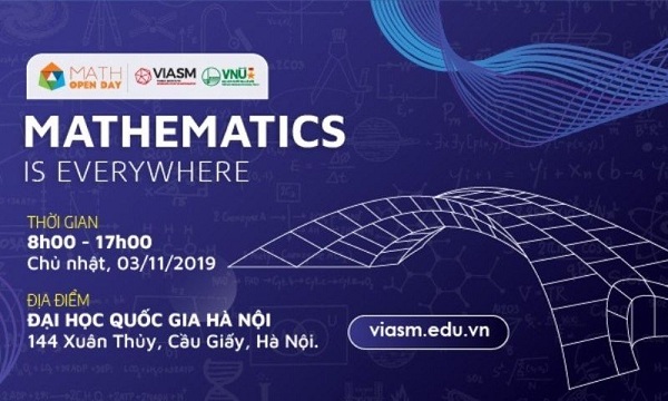 Ngày hội Toán học Mở 2019