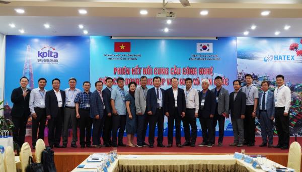 Phiên kết nối cung cầu công nghệ giữa doanh nghiệp Việt Nam và Hàn Quốc