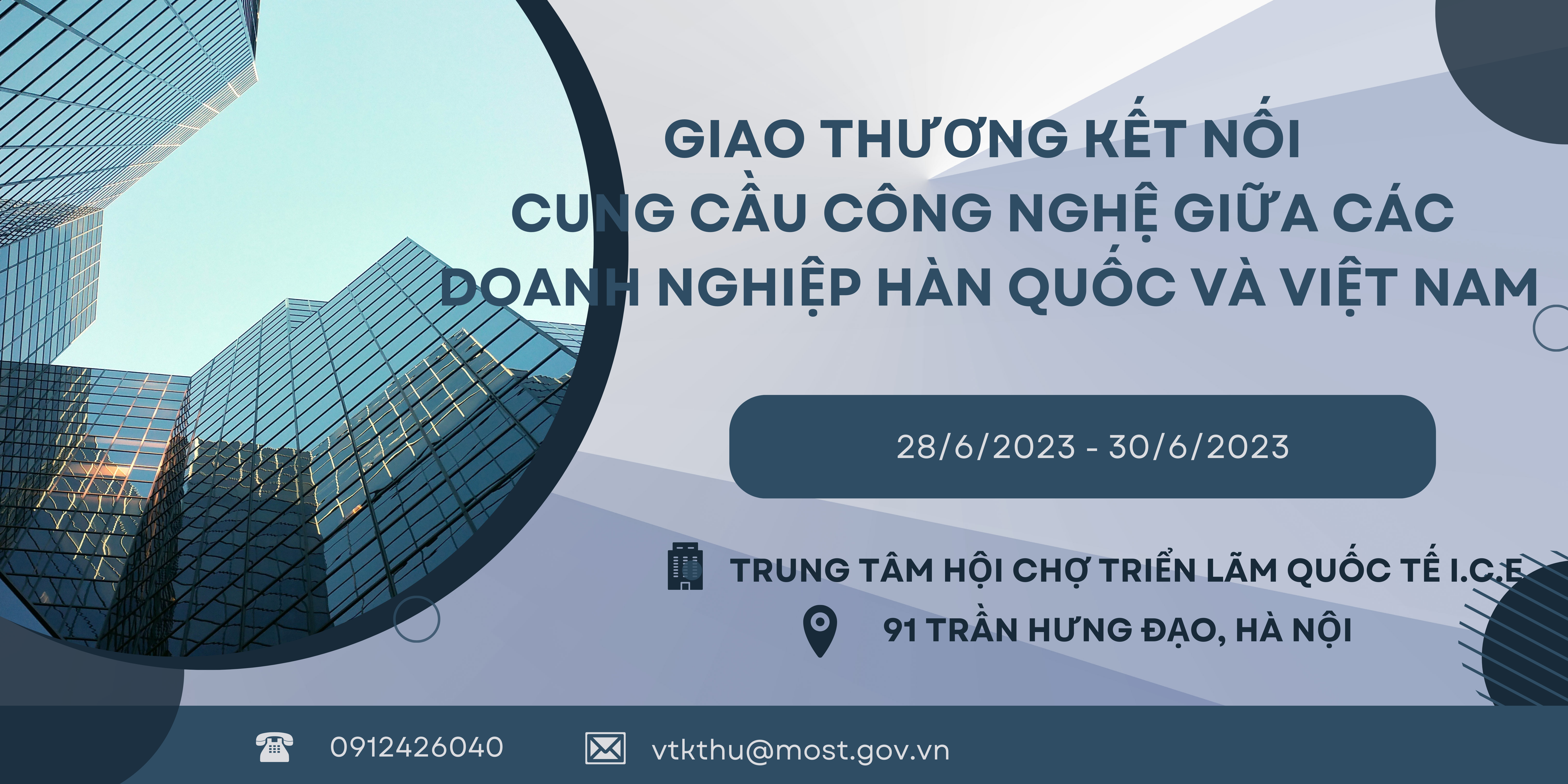 Hoạt động giao thương kết nối cung - cầu công nghệ giữa các doanh nghiệp Hàn Quốc và Việt Nam