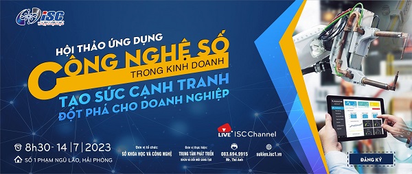 Hội thảo “Ứng dụng công nghệ số trong kinh doanh tạo sức cạnh tranh đột phá cho doanh nghiệp”