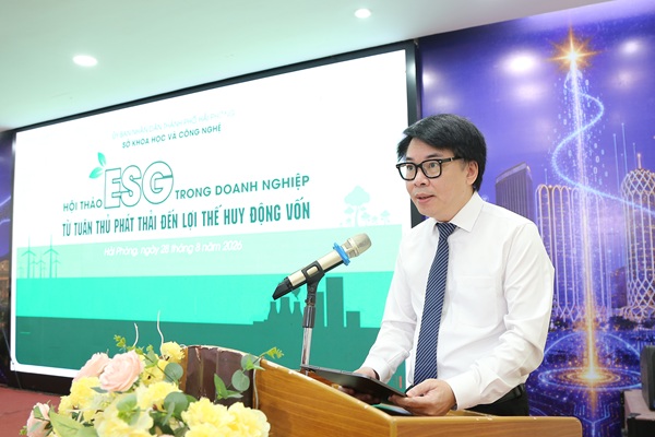 Hải Phòng hỗ trợ doanh nghiệp tiếp cận ESG và nguồn tài chính xanh