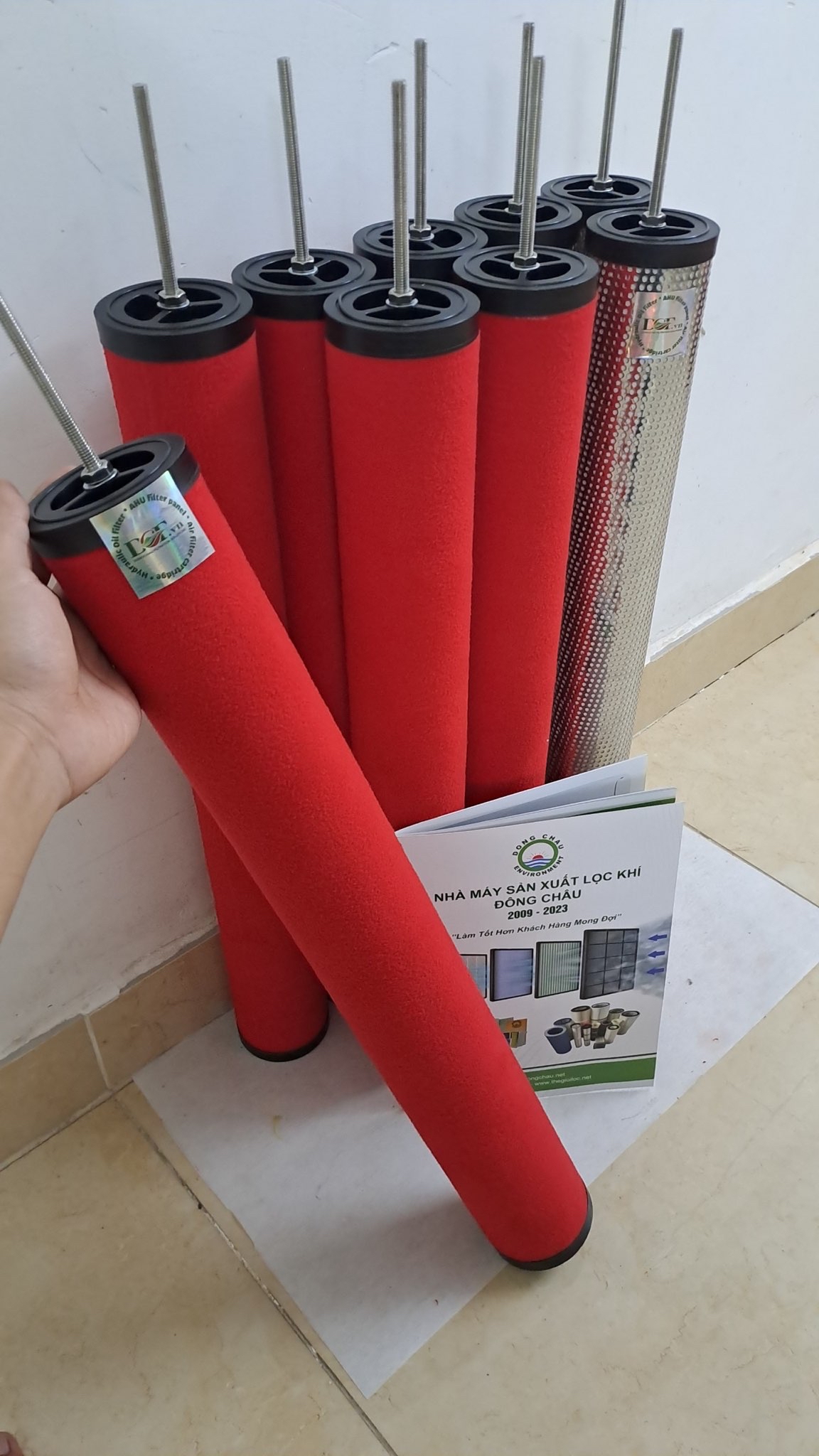 Lõi lọc đường ống khí nén