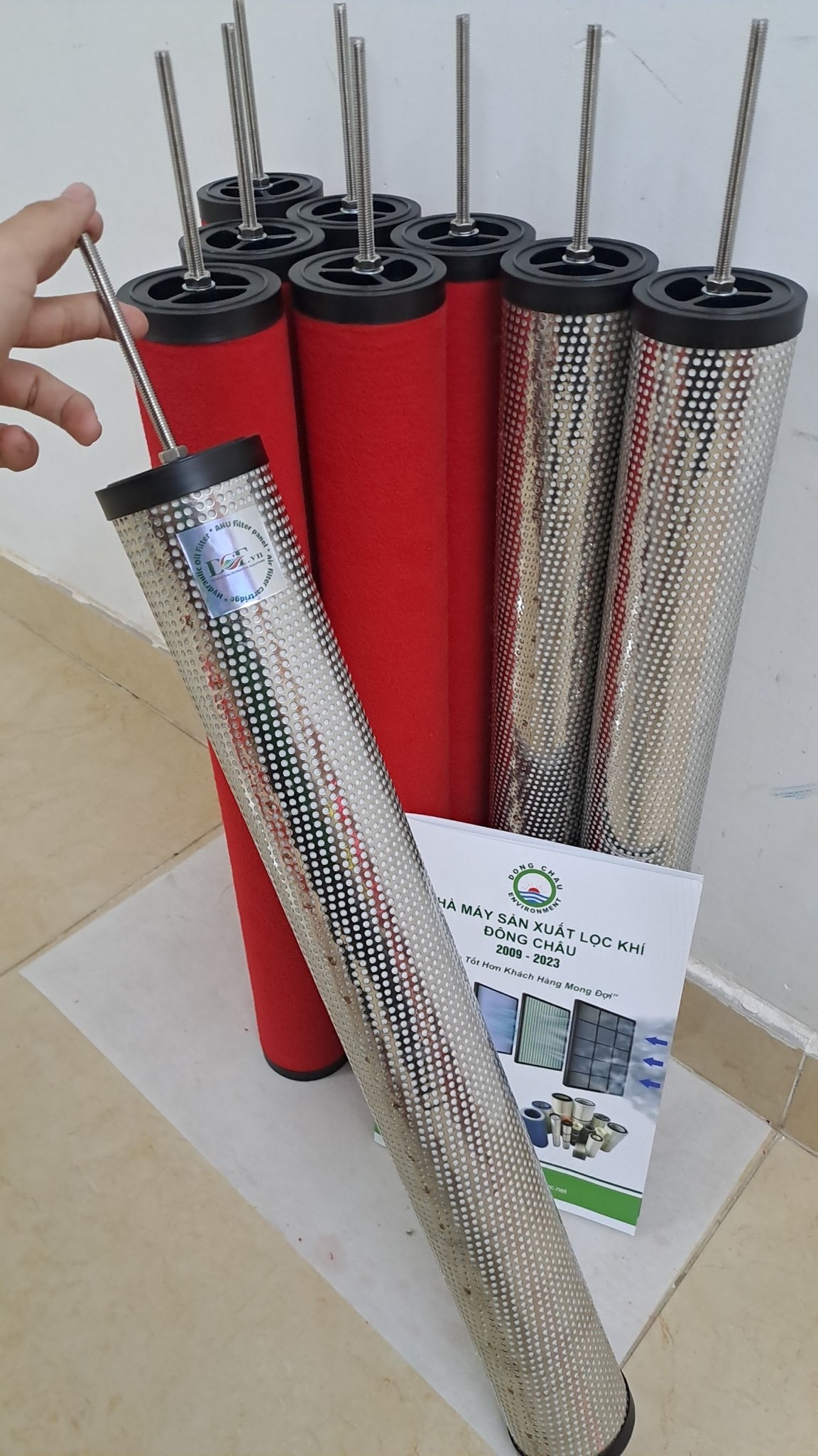 Lõi lọc đường ống khí nén