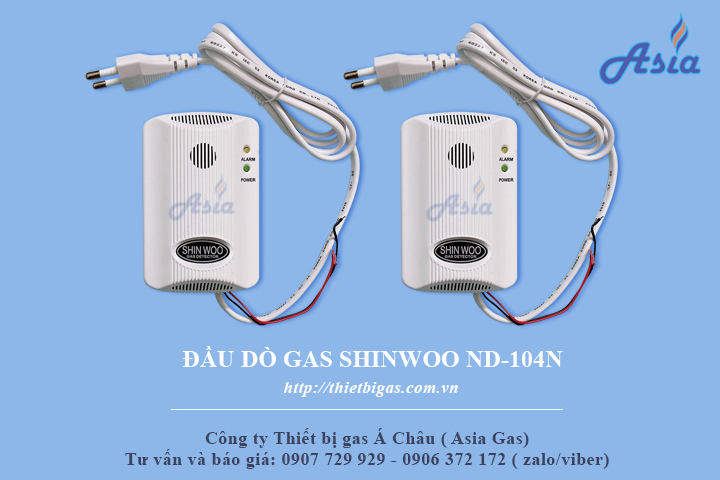 Đầu dò gas Shinwoo gas detector ND-104N