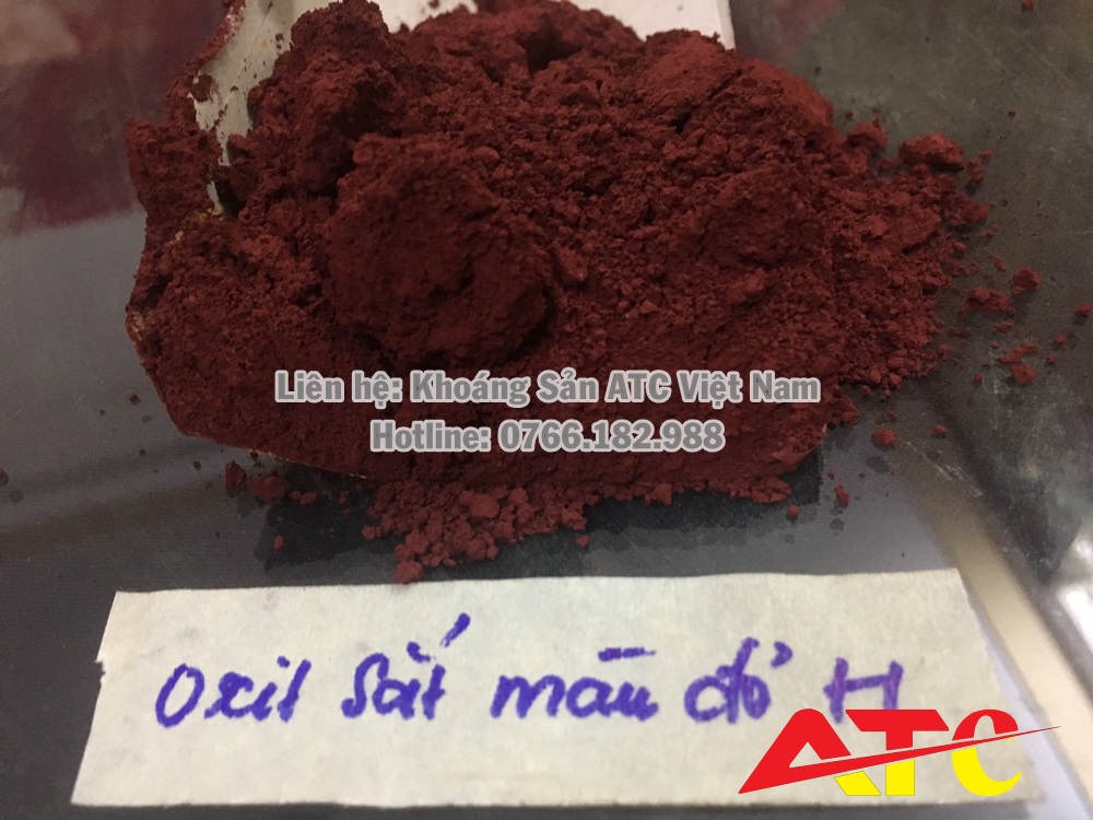Bột màu oxit sắt đỏ nâu (Red H101)