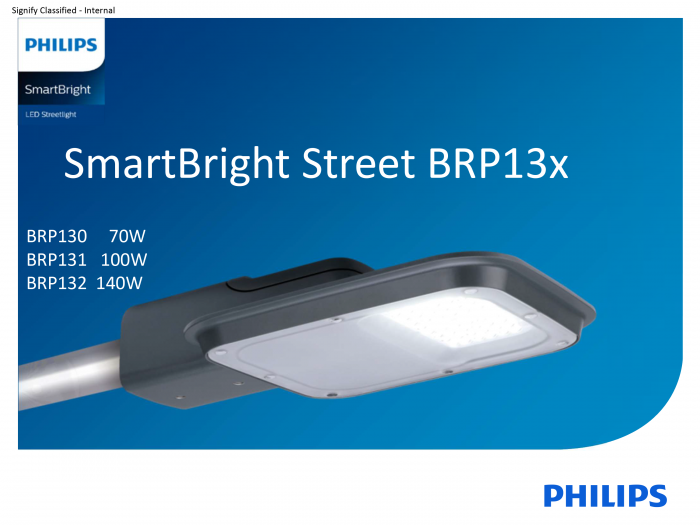 Đèn đường led Philips BRP132-140W 