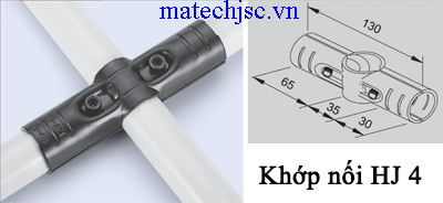 Khớp nối HJ4 dùng cho ống phi 27, 28