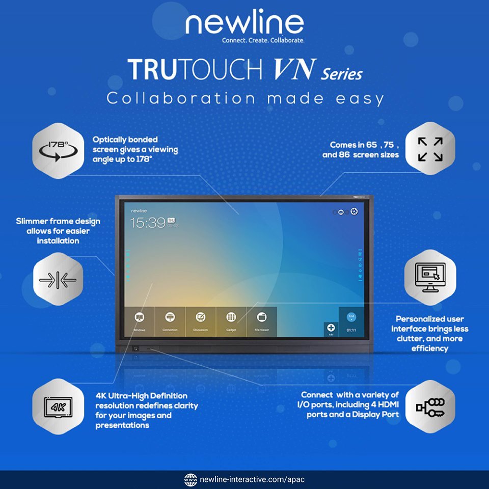 Màn hình tương tác thông minh Newline TRUTOUCH VN Series