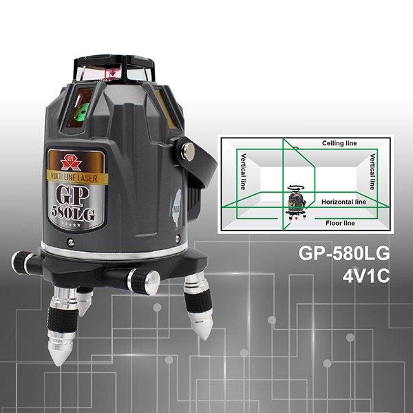 Laser level GP-580LG 4V1C