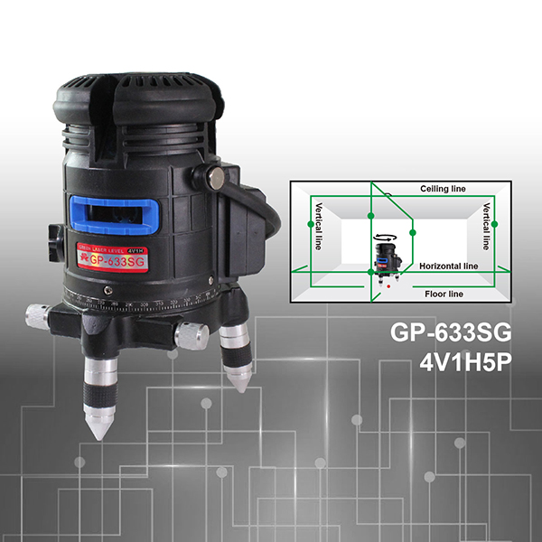 4V1H laser level GP-633G