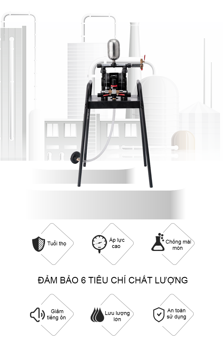 Máy phun sơn khí nén GODO giá tốt