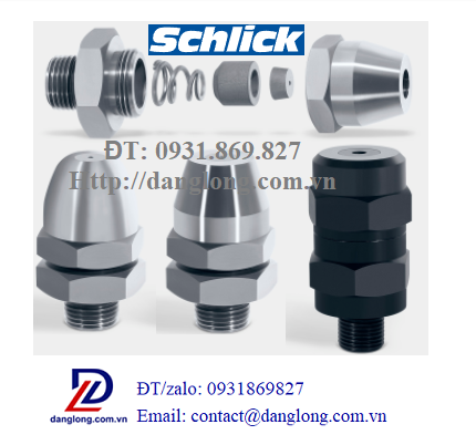 Vòi phun Schlick – vòi phun 2 chất Schlick