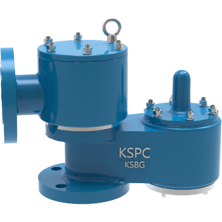 Van xả áp chân không cho bồn chứa model KSBG/KSGS