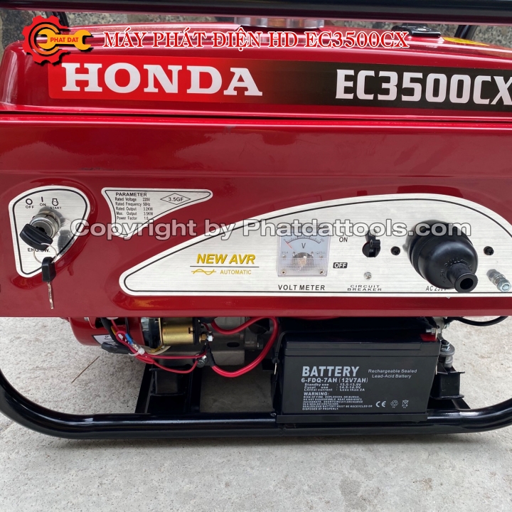 Máy phát điện Honda EC3500CX có đề