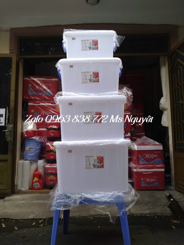 Thùng nhựa đa năng 120 lít
