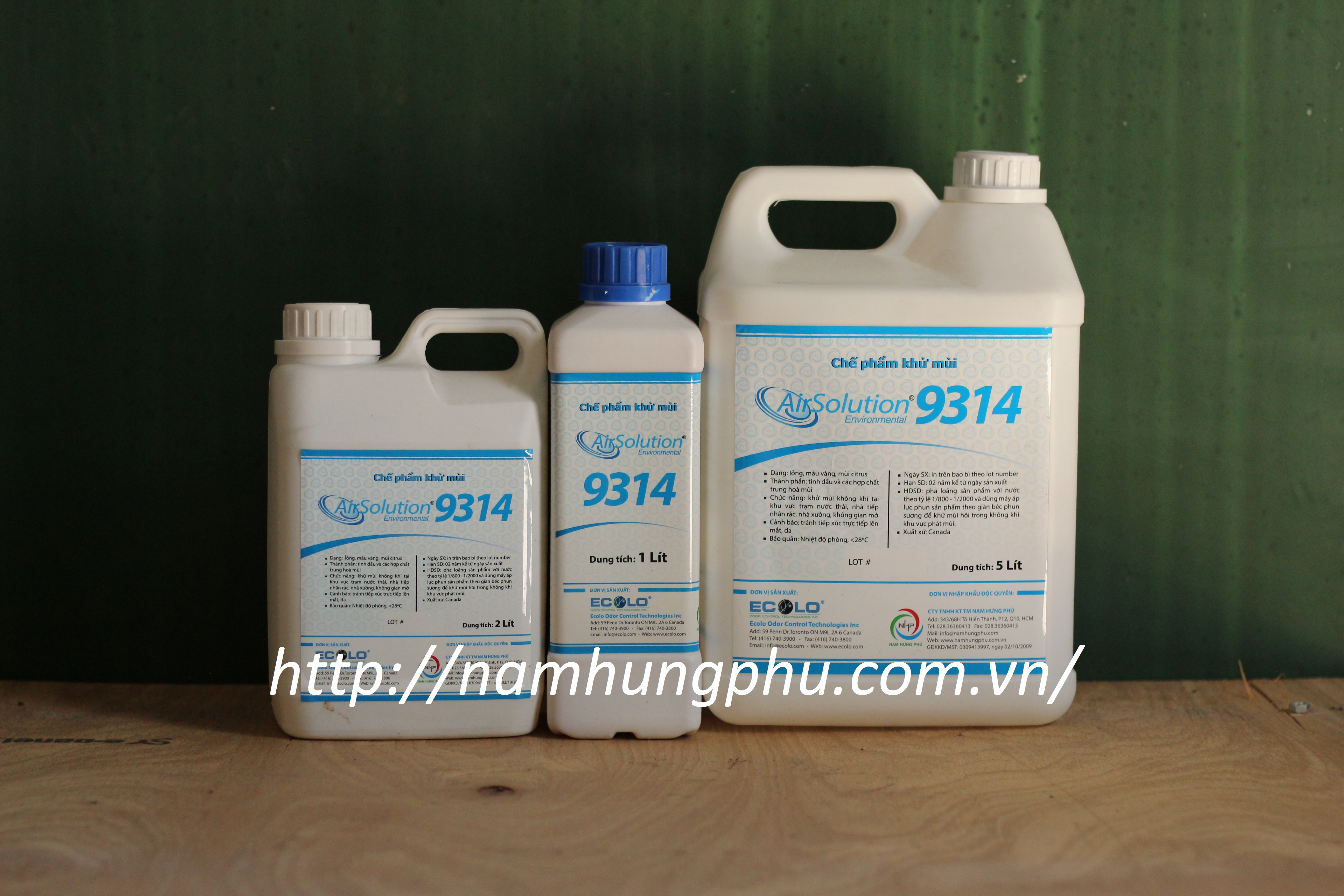 AirSolution9314 - Sản phẩm xử lý mùi hôi trong nhà xưởng và khu vực mở