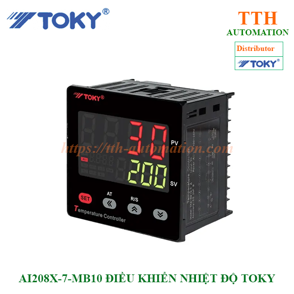 AI208X-7-MB10 bộ điều khiển nhiệt độ Toky