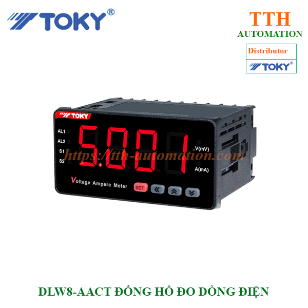 DLW8-AACT Đồng hồ đo dòng điện TOKY