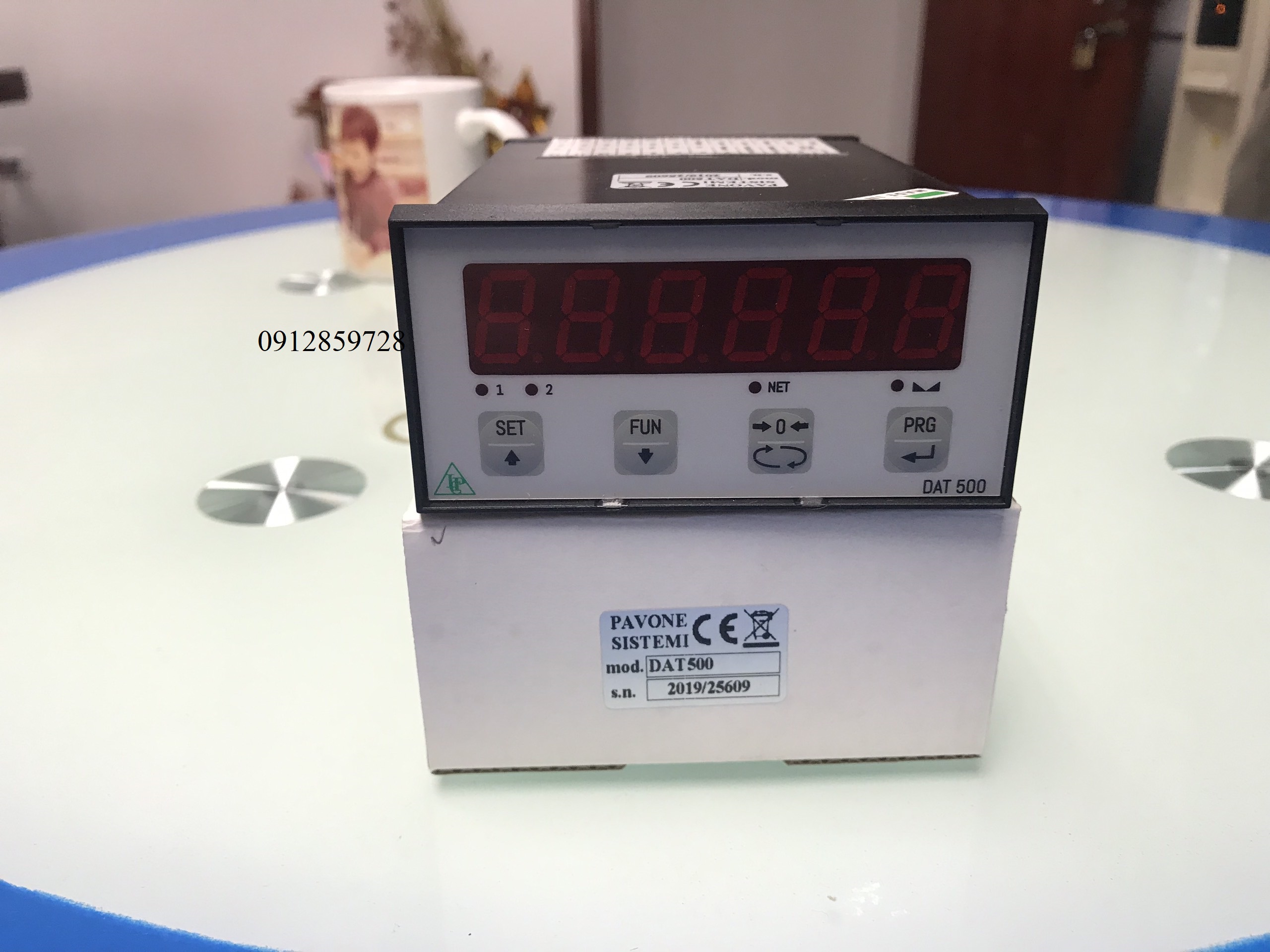  Đồng hồ cân DAT 500- phiên bản tiêu chuẩn sản xuất tại Pavone– Milan, Italy