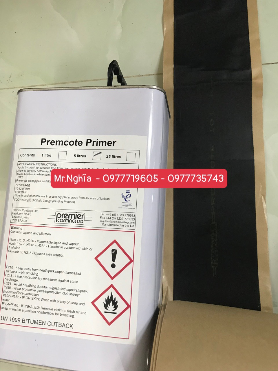 Sơn lót chống ăn mòn đường ống kim loại Premcote Primer