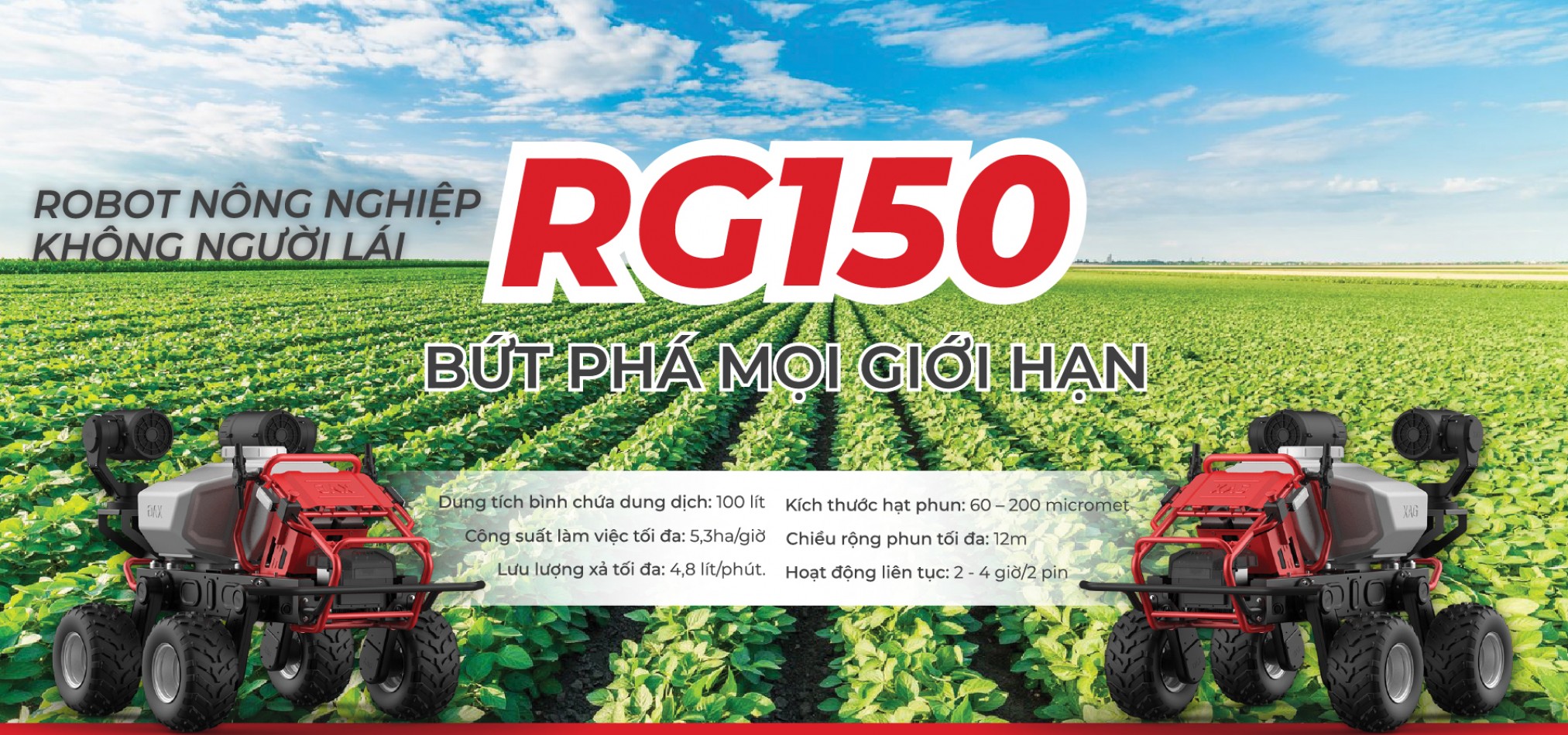 Robot nông nghiệp RG150