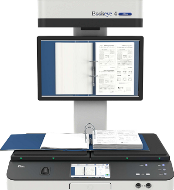 Máy scan Bookeye model BE4V3 BASIC_ Dùng cho phòng hành chính, kế toán, vật tư, kho, lưu trữ, thư viện